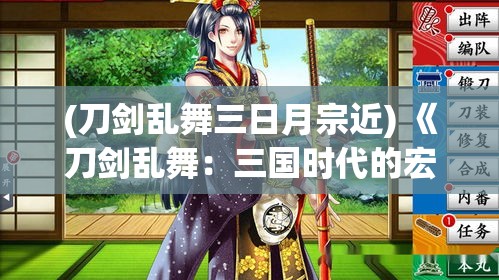 (刀剑乱舞三日月宗近) 《刀剑乱舞：三国时代的宏伟征途》—揭开历史迷雾，探寻文武双全的英雄画卷。